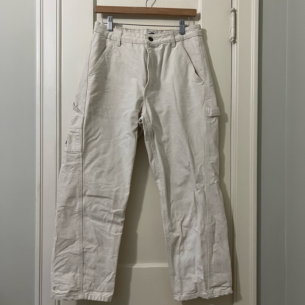 The North Face Carpenter pants in white